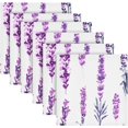 thumbnail image 6 of GZHJMY Provence Lavender Napkins Table Decorations Napkin Set for Gift Giving, Dining, Parties 20 x 20in, 6 of 7