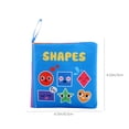 thumbnail image 3 of W-068 Baby Infant Cloth Book For 0 3 Year Olds Tear Resistant With Crinkle Paper Educational Toy Early Learning Sensory Play Multicolor Design #4bue4, 3 of 7
