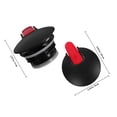 thumbnail image 2 of HAMPPLIES Lot de 1 Couvercle de Carafe de Rechange Couleur Rouge pour Cafetière Utilisation avec Joint, 2 of 8
