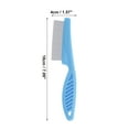 thumbnail image 4 of Durable Handle Pet Grooming Brush for Pet 7.09"x1.57" Blue, 4 of 6