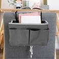 thumbnail image 3 of 1pc Hanging Bag Creative Cloth Art Storage Bag Dorm Bunk Hanging Bag (Grey), 3 of 6