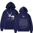 thumbnail image 3 of Rapper Drake For All The Dogs Letter Hoodie Men's Hip Hop -WEVALLEY, 3 of 5