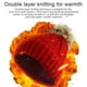 thumbnail image 4 of Gorro para mujer, hombre, gorro de invierno, gorro con puños para mujer, gorros cálidos, 4 of 5
