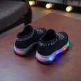 thumbnail image 3 of Vedolay Children&nbsp;Baby Luminous Shoes Sport Boys Casual Run Girls Mesh Letter Baby Shoes Pig High Tops(,3 Years), 3 of 5