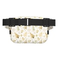 thumbnail image 3 of Zufioo Gold Christmas Tree Print Square Double Layer Waist Bag, Durable & Stylish Fanny Pack with Zippered Pockets and Adjustable Strap for Outdoor & Daily, 3 of 9