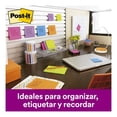 thumbnail image 2 of Notas Adhesivas 3M Post-It Super Sticky Style Neón 7.6 cm x 7.6 cm 1 pza, 2 of 4