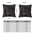 thumbnail image 2 of Pofeuu I love you Mom Print Double-sided plush pillowcase Square Throw Pillow Covers Pillows Cover for Living Room Bedroom Sofa Couch Cushion Cover（No pillow core）-20"x20", 2 of 7