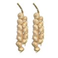 thumbnail image 1 of Juego de 2 ajos artificiales para decoración de jardín y cocina, 1 of 6