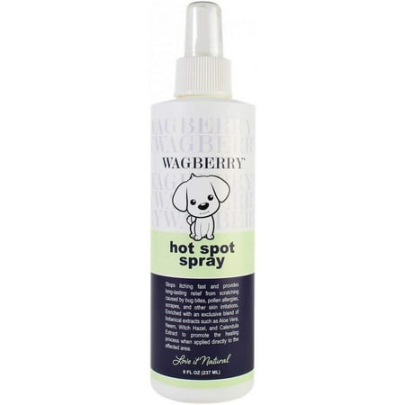 UPC: 0857826003735 | Wagberry Soothing Hot Spot Spray 8 oz.