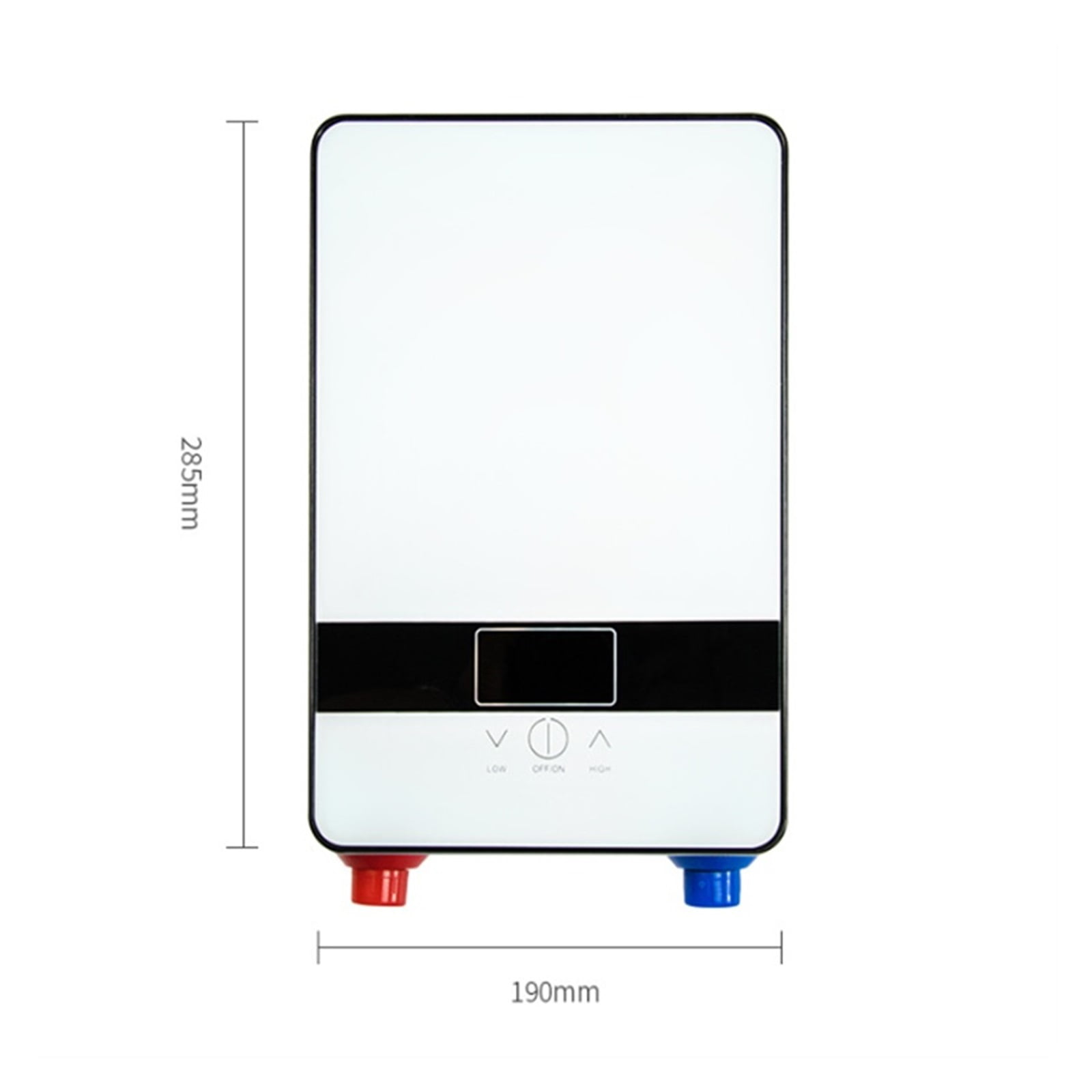 6500w Instant Tankless Water Heater Thermostat Induction Heater Smart Touch Electric Heaters Shower Automatica ,Compact Design