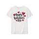 thumbnail image 3 of His & Hers Valentine's Day T-Shirts, Casual Crew Neck, Short Sleeve, Polyester, Machine Washable, Summer Essential, Red Heart Design, Valentines Tshirts Tee For Adult, WOMEN, WoWOMEN, Teen, Teenager,, 3 of 7