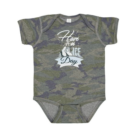 

Inktastic Ice Skating Gift Winter Sports Skater Gift Baby Boy or Baby Girl Bodysuit