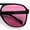 Black - Burgundy, variant on Mens Iconic Large Tear Drop Racer Plastic Fashion Sunglasses Black - Beige