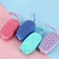 thumbnail image 2 of Adults Children Silicone Towel Double-sided Body Cleaning Massage Bath Brush, 2 of 5