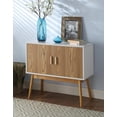 thumbnail image 3 of Pemberly Row Storage Console Table in White, 3 of 6