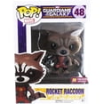 thumbnail image 2 of Funko POP! Marvel Rocket Raccoon Vinyl Bobble Head [Flocked, Ravagers Uniform], 2 of 4