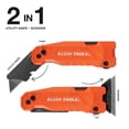 thumbnail image 2 of Cuchillo utilitario plegable y raspador Klein Tools 44306, 2 of 5