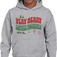 thumbnail image 2 of Very Merry Computer Programmer Hoodie Sweatshirt Unisex Small Grey, 2 of 5