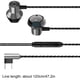 thumbnail image 1 of 9D Stereo Bass Gaming Headset Control de cable Auriculares internos Auriculares para juegos de música Suministros para auriculares Inevent EL5026-02, 1 of 6