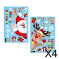 thumbnail image 1 of 4x2x Navidad Ventana Se Aferra Pegatinas Decoraciones Navideñas Para Ventana Hogar Vacaciones, 1 of 10