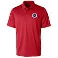 thumbnail image 2 of Men's-Cutter & Buck  Red New England Revolution Prospect Eco Textured Stretch Recycled Polo, 2 of 3