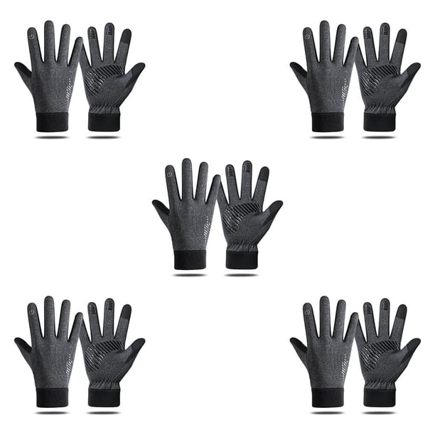 Guantes antideslizantes impermeables Advancent 1 par para motocicleta senderismo M L XL XXL Negro Gris