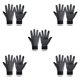 thumbnail image 2 of Guantes antideslizantes Wosthever impermeables para motocicleta ciclismo negro M L XL XXL, 2 of 6