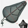 thumbnail image 2 of CIMAXIC Wide Silicone Bike Seat Cover - Comfortable Cycling Saddle Pad for Smooth and Pain-Free Riding, 2 of 8