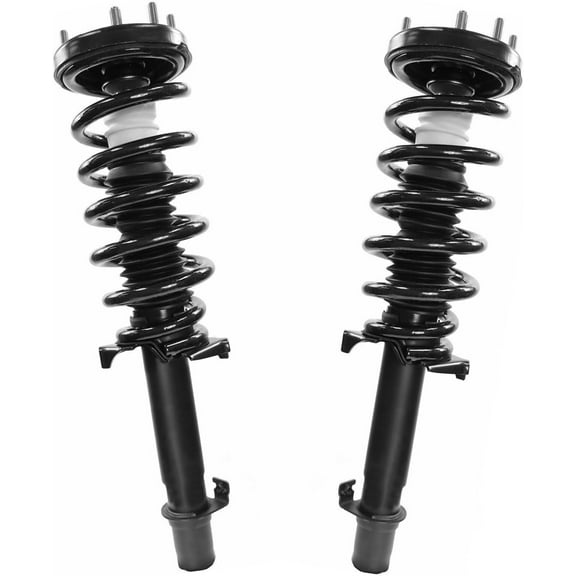 Detroit Axle - 2pc Front Struts for 2009-2012 TSX Complete Ready Struts w/Coil Spring 2010 2011 Replacement Quick Install Struts Assembly