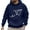 Dark Blue, variant on Hoodies For Men Full Zip Hoodies for Men Heavyweight Full Zip Up Sweatshirt Sherpa Lined Coat Red,XXL