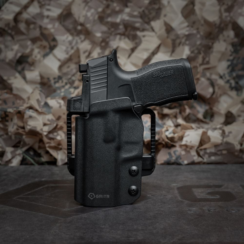 GRITR OWB Kydex Left Hand Gun Holster Fits Sig Sauer P365XL/P365/P365X