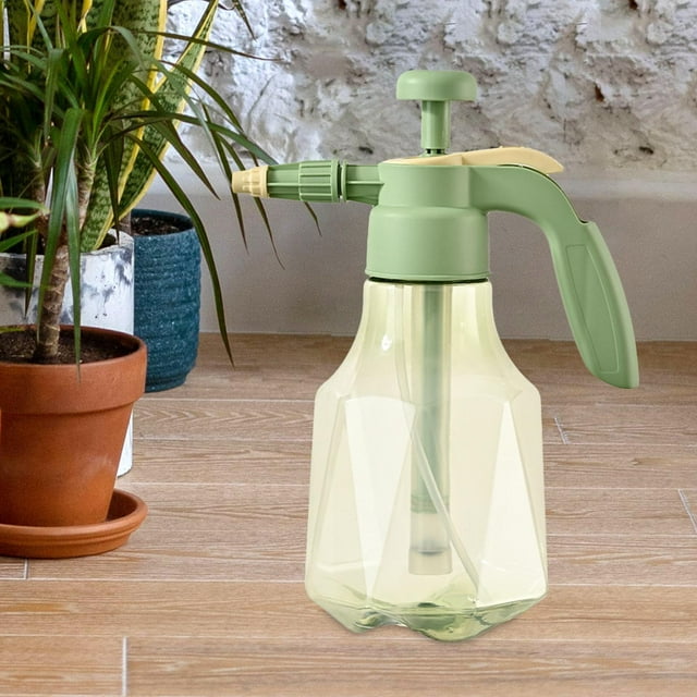 Pulverizador con bomba de jardín shamjiam para riego de flores botella pulverizadora verde