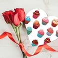 thumbnail image 3 of Koyal Wholesale Valentine's Day Heart Shaped Gift Box with Lid, Cupcakes, Reusable Heart Box, 8"x6", 1-Pack, 3 of 5