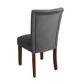 thumbnail image 2 of HomePop Parsons Velvet Dining Chairs (set of 2), 2 of 7