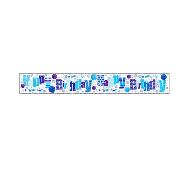 Simon Elvin - Pack de 6 pancartas para fiestas. Foil Banners (Birthday Boy)