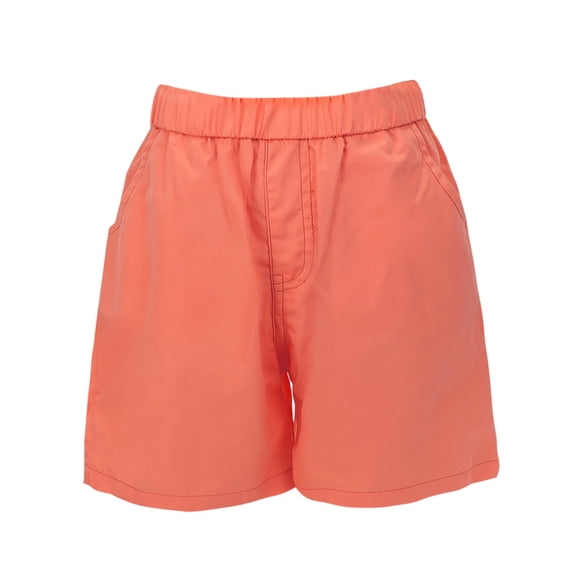 TOLNECTY Toddler Boys Casual Shorts Elastic Waist Solid Color Summer Shorts with Pockets Sizes 1-4T