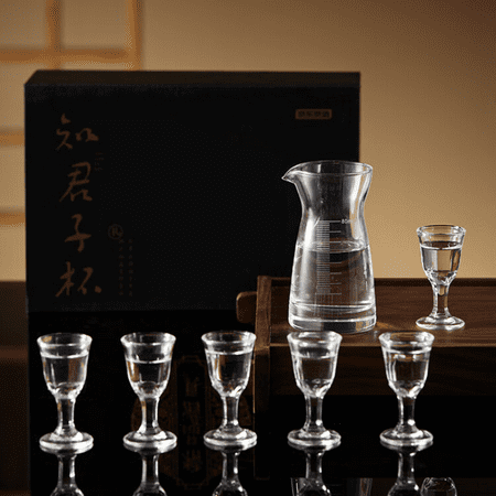

J.ZAO Mini Wine Glasses Set Shot Glasses Clear Cordial Glasses Mini Wine Glasses with Base Whiskey Shot Glass Set Spirit Glasses Gift