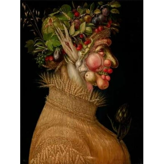 Summer Poster Print by Giuseppe Arcimboldo, 11 x 14 - Small