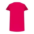 thumbnail image 5 of loopsun Plus Size Tops for Womens,Womens Summer Tops,Women's Fashion Printed T-shirt 3/4 Sleeves Blouse Round Neck Casual Tops Hot Pink M, 5 of 5