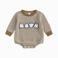 thumbnail image 5 of CAUYDY Newborn Boy Going Home Outfit Baby Sleepers 3 6 9 Months 1T 2T Preemie Clothing Long Sleeved Romper Infant Boys Pajamas Fall Winter Bodysuit White for Sizes 12-18 Months, 5 of 5