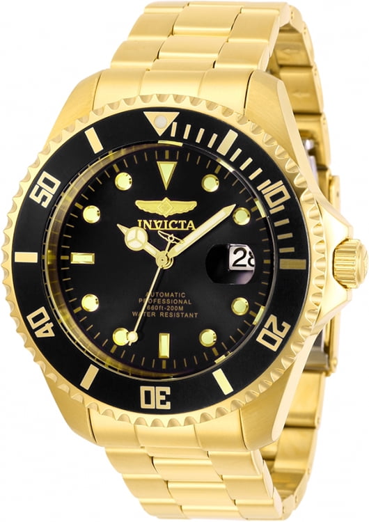 Invicta Men's Pro Diver 28948 Automatic 3 Hand Black Dial Watch