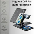 thumbnail image 3 of FungLam 3-IN-1 Fast Wireless Charger Station Foldable&Portable For Apple Watch & iPhone 17 16 15 14 13 12 11 X Pro Max - Fast Charging Dock Compatible for Apple Watch & AirPods 4 3 Pro, 3 of 5