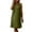 Army Green womens dresses, variant on Wycnly Womens Dresses Beach Loose Lightweight Swing Tank Midi Sundress with Pocket Summer Solid Round Neck Sleeveless Formal Knee-Length Dress Orange l