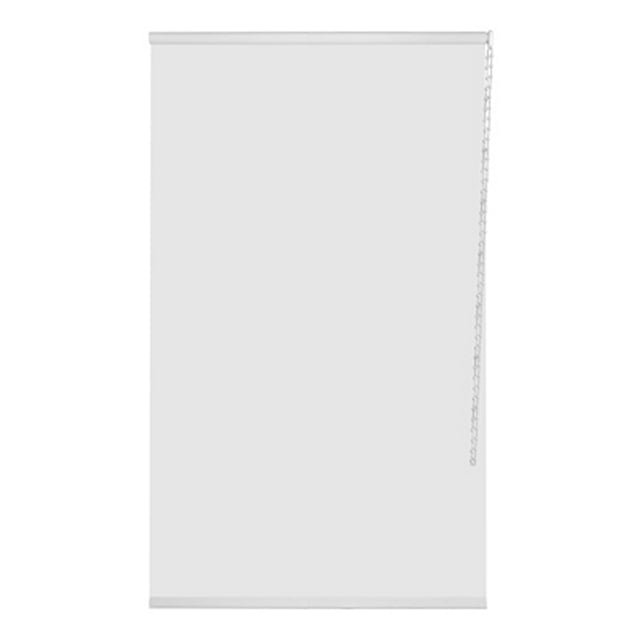 persiana enrollable blackout básica 80 x 180 cm blanco
