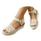 thumbnail image 2 of MKLEKYY Sandalias de Playa para Mujer, Zapatos de Playa, Zapatillas de Mujer, Sandalias Planas de Una Sola Pieza para Vacaciones En La Playa, 2 of 4