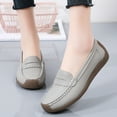 thumbnail image 5 of Gray Comfortable Slip On Shoes For Women With Soft Footbed Lightweight And Easy To Wear Ideal For Daily Use And Errands, 5 of 9