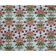 thumbnail image 4 of oneOone Tissu Polyester Lycra Imprimé Feuilles & Floral pour Couture BTY 56 Pouces de Large, 4 of 4