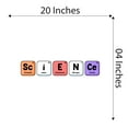 thumbnail image 4 of Home Wall Decal - Science - Cute Learning Design Cute Science Periodic Table Elements - Proudly Hand Made Decal - Size: 20 In(W) x 4 In(H), 4 of 5