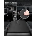 thumbnail image 3 of KBH Center Console Cover for Toyota Tundra Accessories 2007-2013 & Toyota Sequoia 2008-2022, Anti-Scratch Leather Car Armrest Protector, Black, 3 of 7