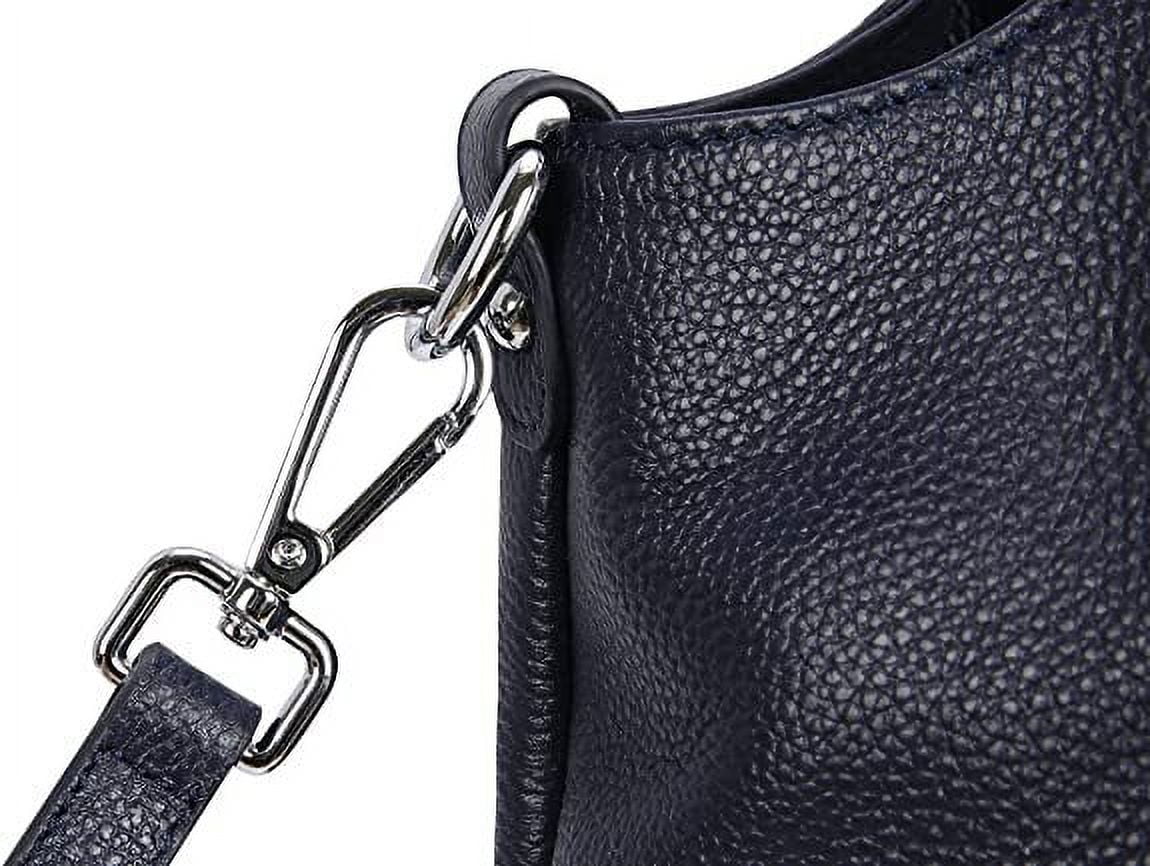 JUYGO Women Satchels Genuine Leather Top Handle Handbags Work Tote Shoulder Bags Crossbody Purses